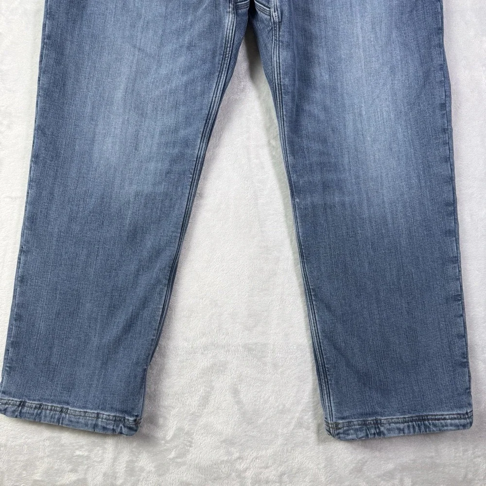 Duluth Trading Co Flannel Lined Jeans Men's‎ 40x30 Ballroom Double Flex Outdoor